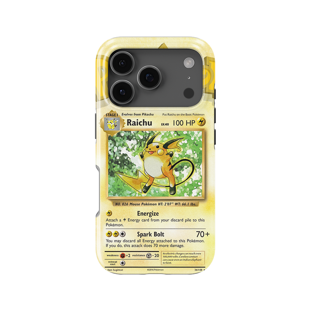 Raichu Base set-Slim