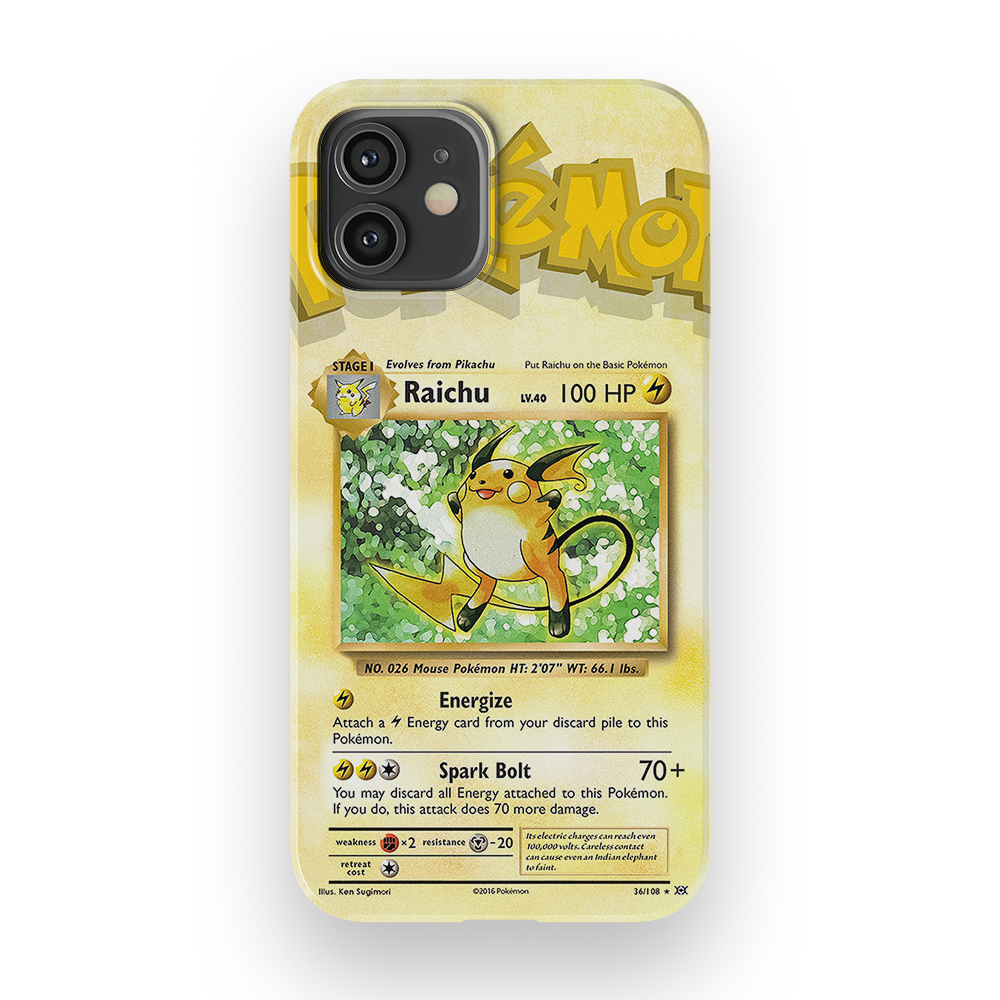 Raichu Base set-Slim