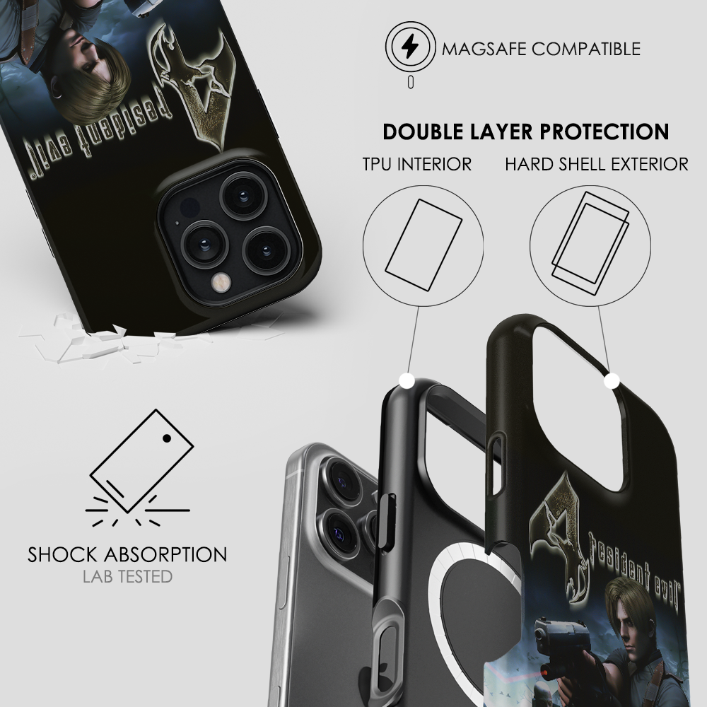Resident Evil 4 Cover - Second Mockup For Tough Magsafe Cases
