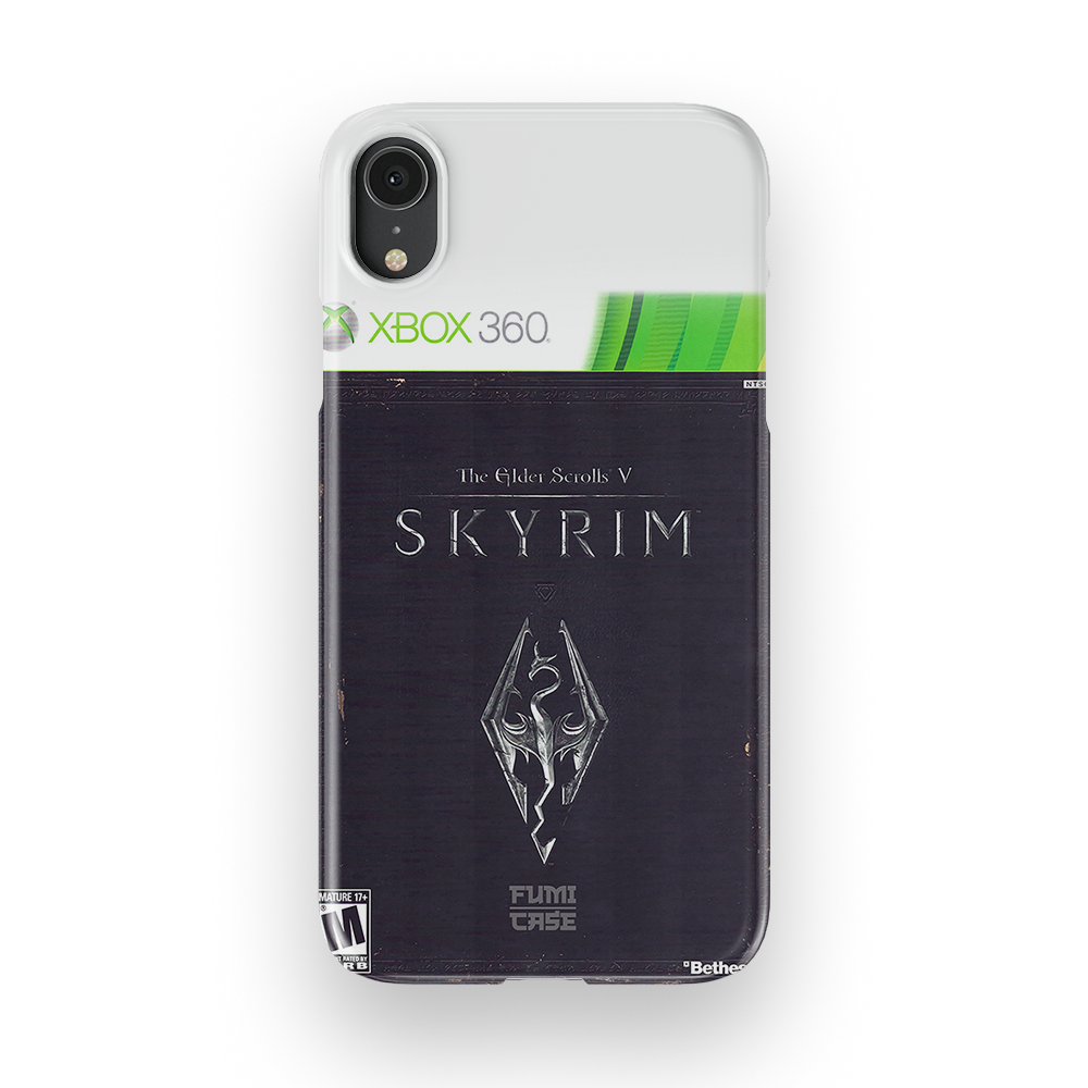 Skyrim Xbox 360 Cover - iPhone XR