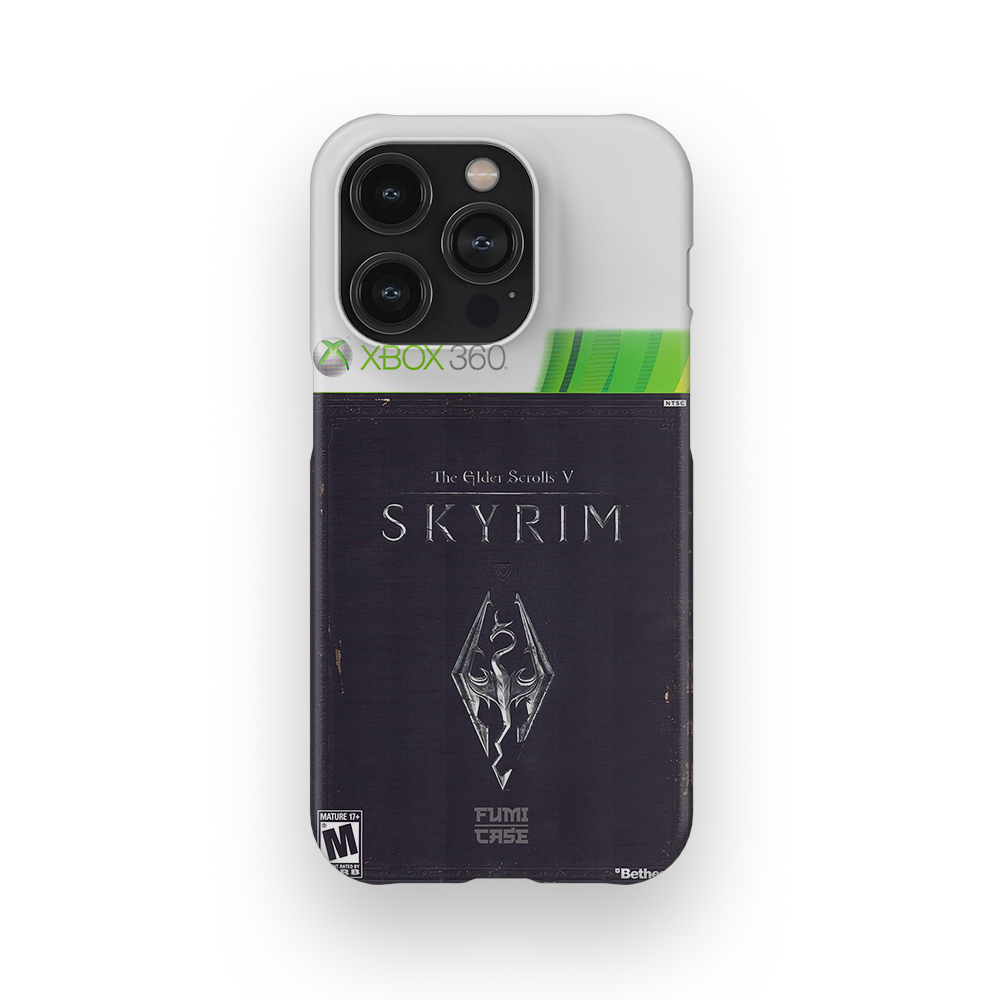 Skyrim Xbox 360 Cover - iPhone 14 Pro