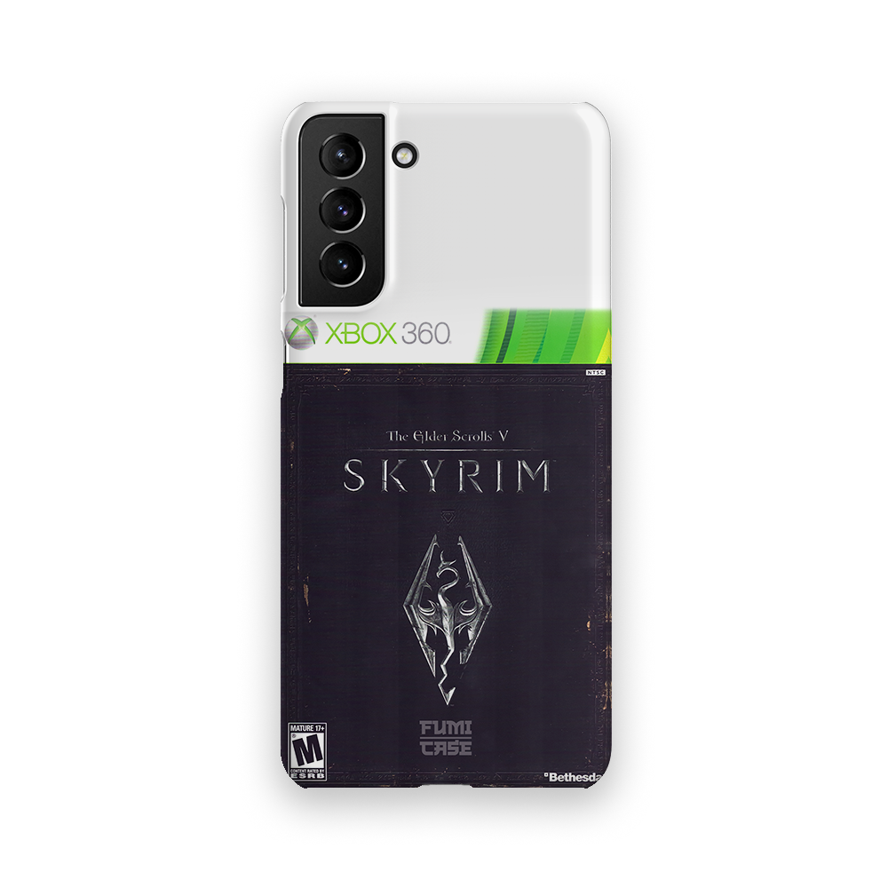 Skyrim Xbox 360 Cover - Galaxy S21 Plus