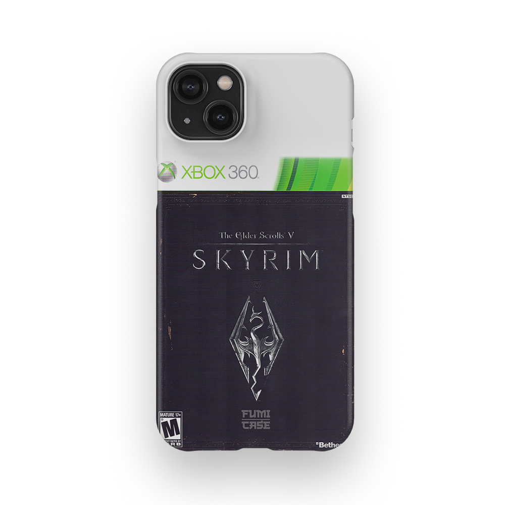 Skyrim Xbox 360 Cover - iPhone 14 Plus