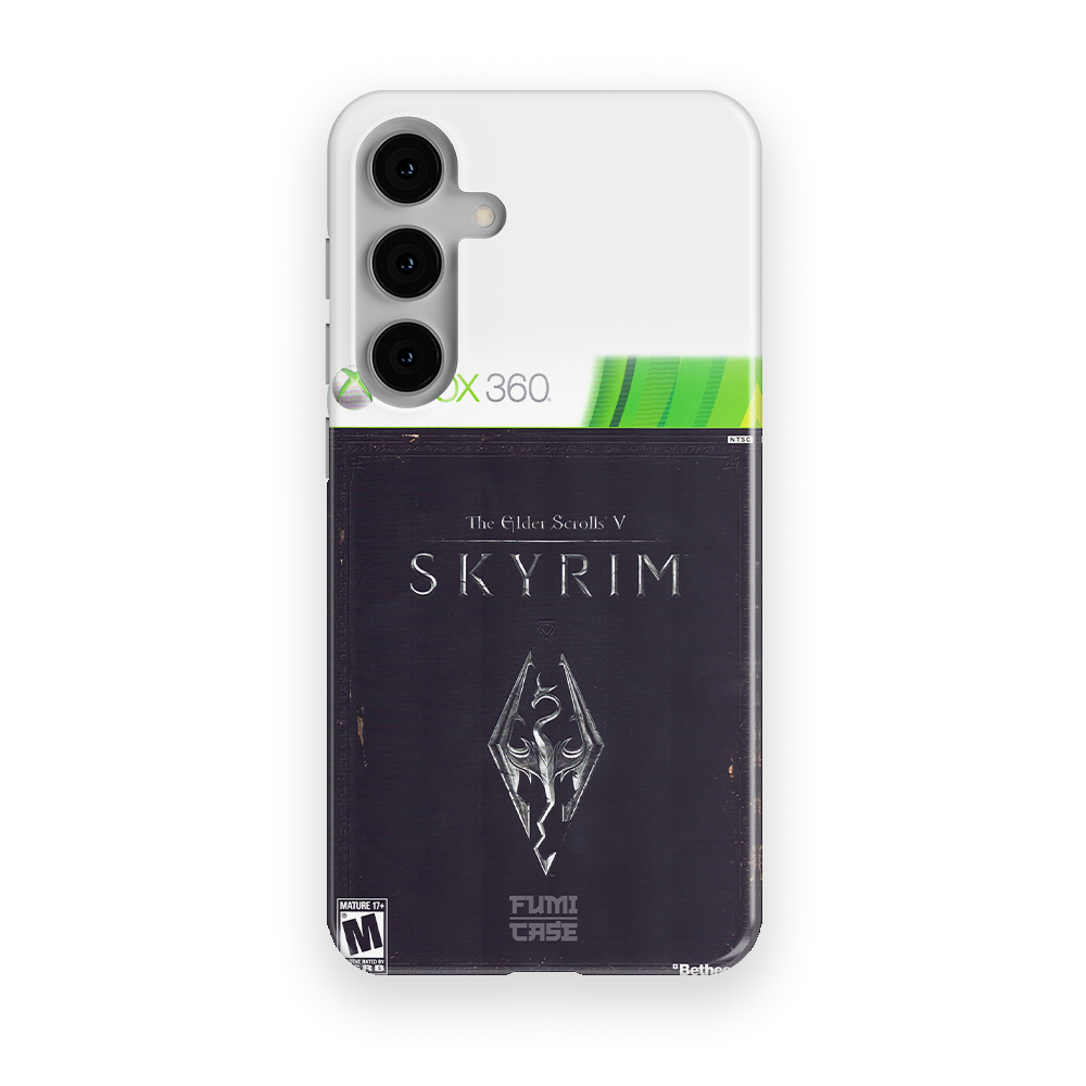 Skyrim Xbox 360 Cover - Galaxy S24 Plus