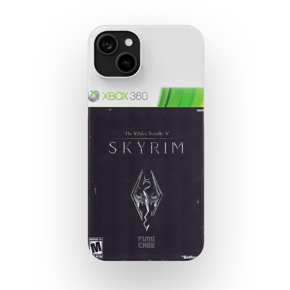 Skyrim Xbox 360 Cover - iPhone 15 Plus