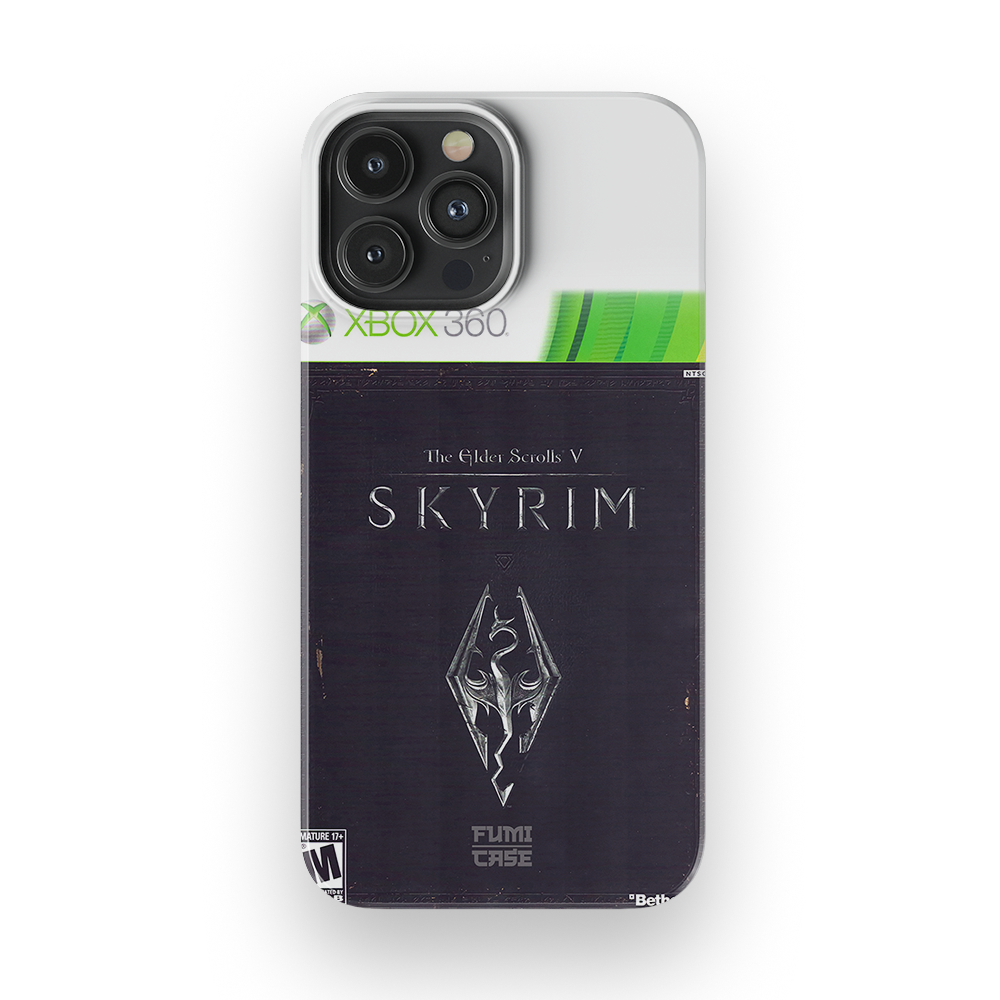 Skyrim Xbox 360 Cover - iPhone 13 Pro Max