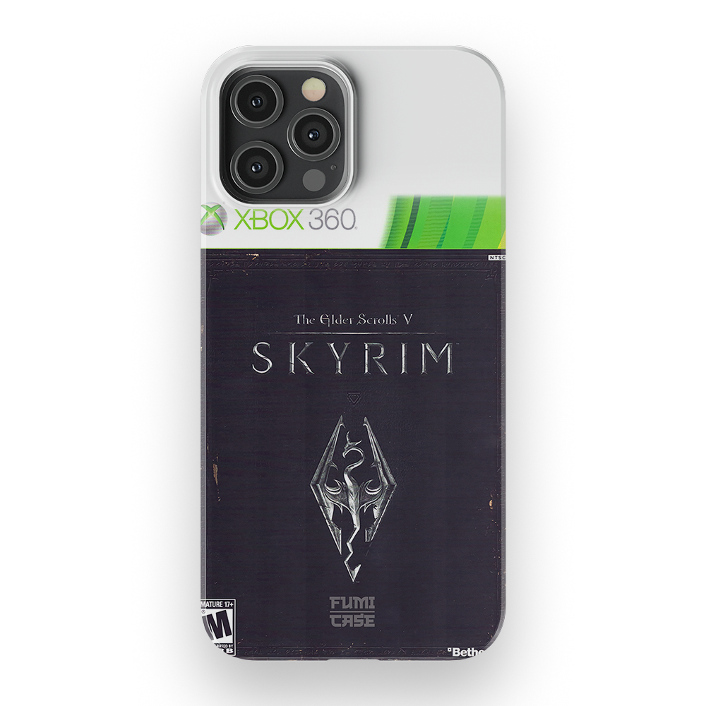 Skyrim Xbox 360 Cover - iPhone 12 Pro Max