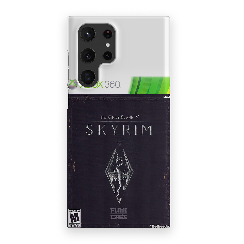 Skyrim Xbox 360 Cover - Galaxy S22 Ultra