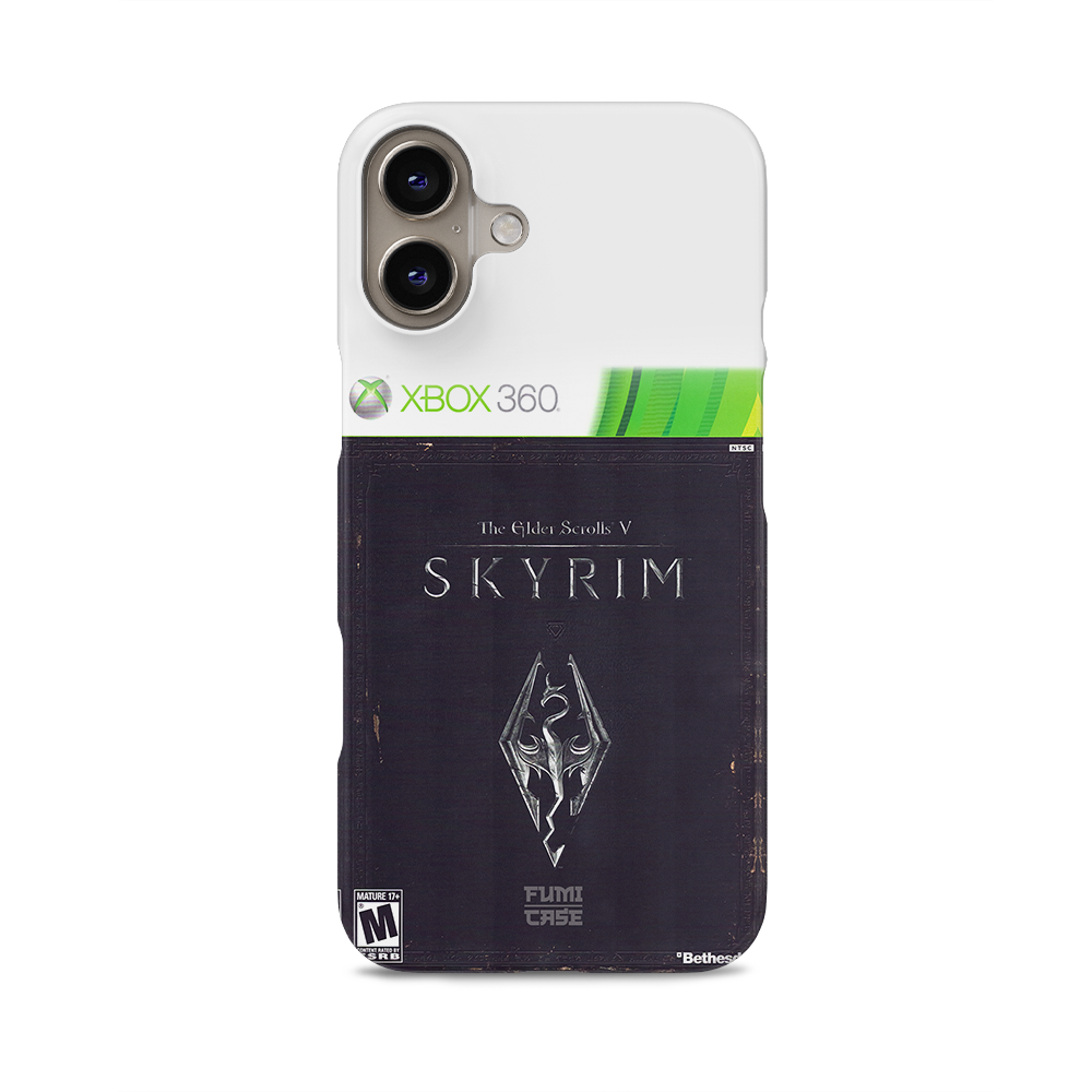 Skyrim Xbox 360 Cover - iPhone 16 Plus