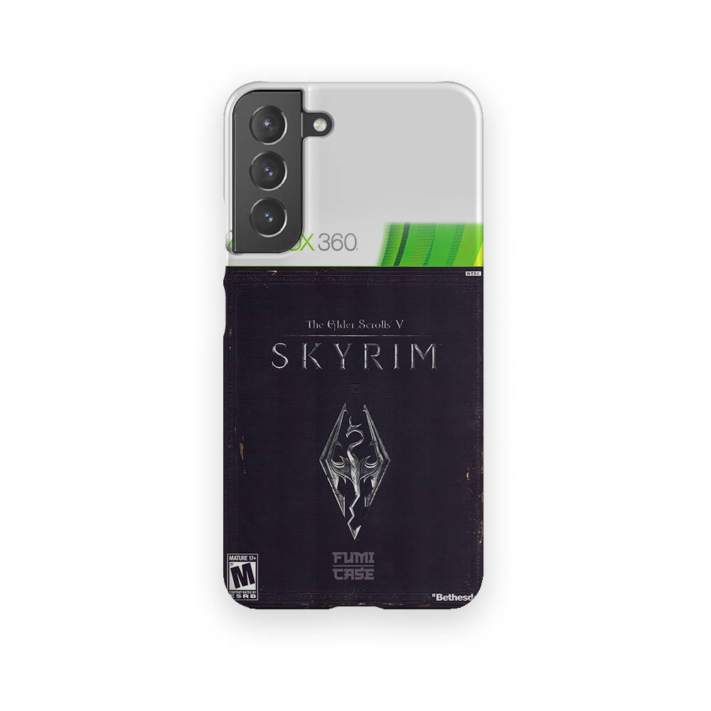 Skyrim Xbox 360 Cover - Galaxy S22 Plus