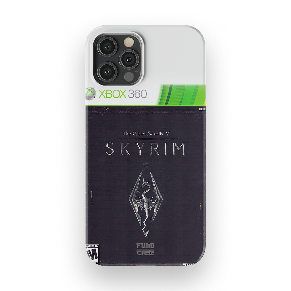 Skyrim Xbox 360 Cover - iPhone 12 Pro