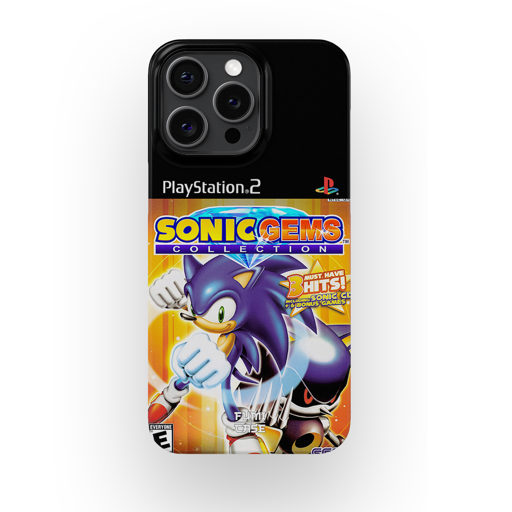 Sonic Gems PS2 Cover - iPhone 15 Pro Max
