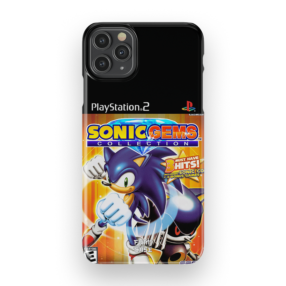 Sonic Gems PS2 Cover - iPhone 11 Pro Max