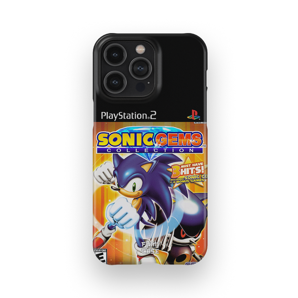 Sonic Gems PS2 Cover - iPhone 14 Pro Max