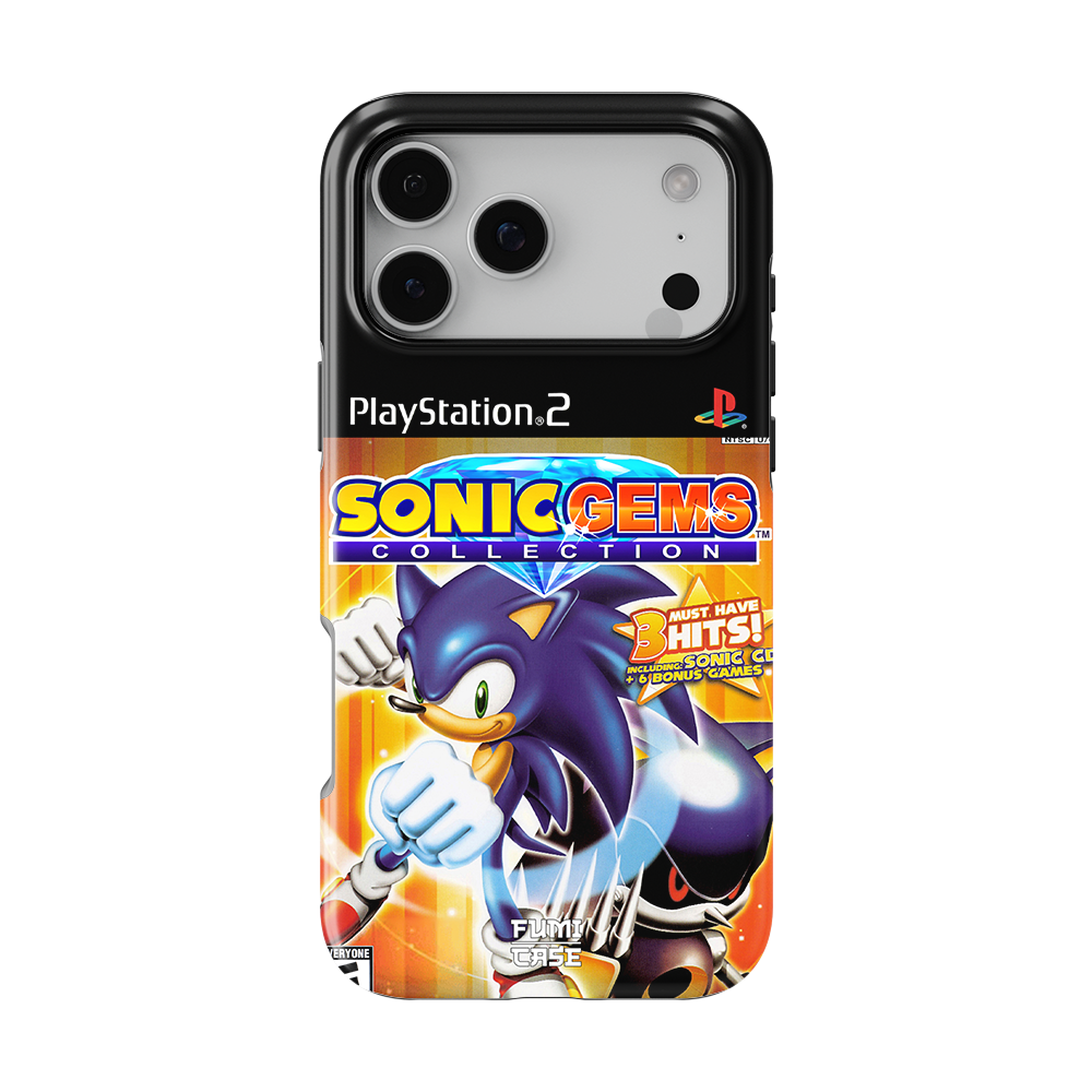 Sonic Gems PS2 Cover - iPhone 17 Pro Max