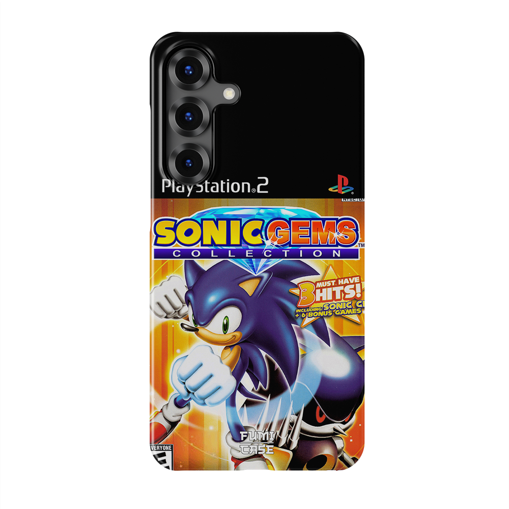 Sonic Gems PS2 Cover - Galaxy S25 Plus