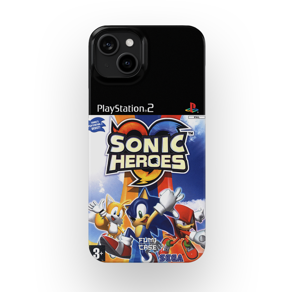 Sonic Heroes PS2 Cover - iPhone 15 Plus