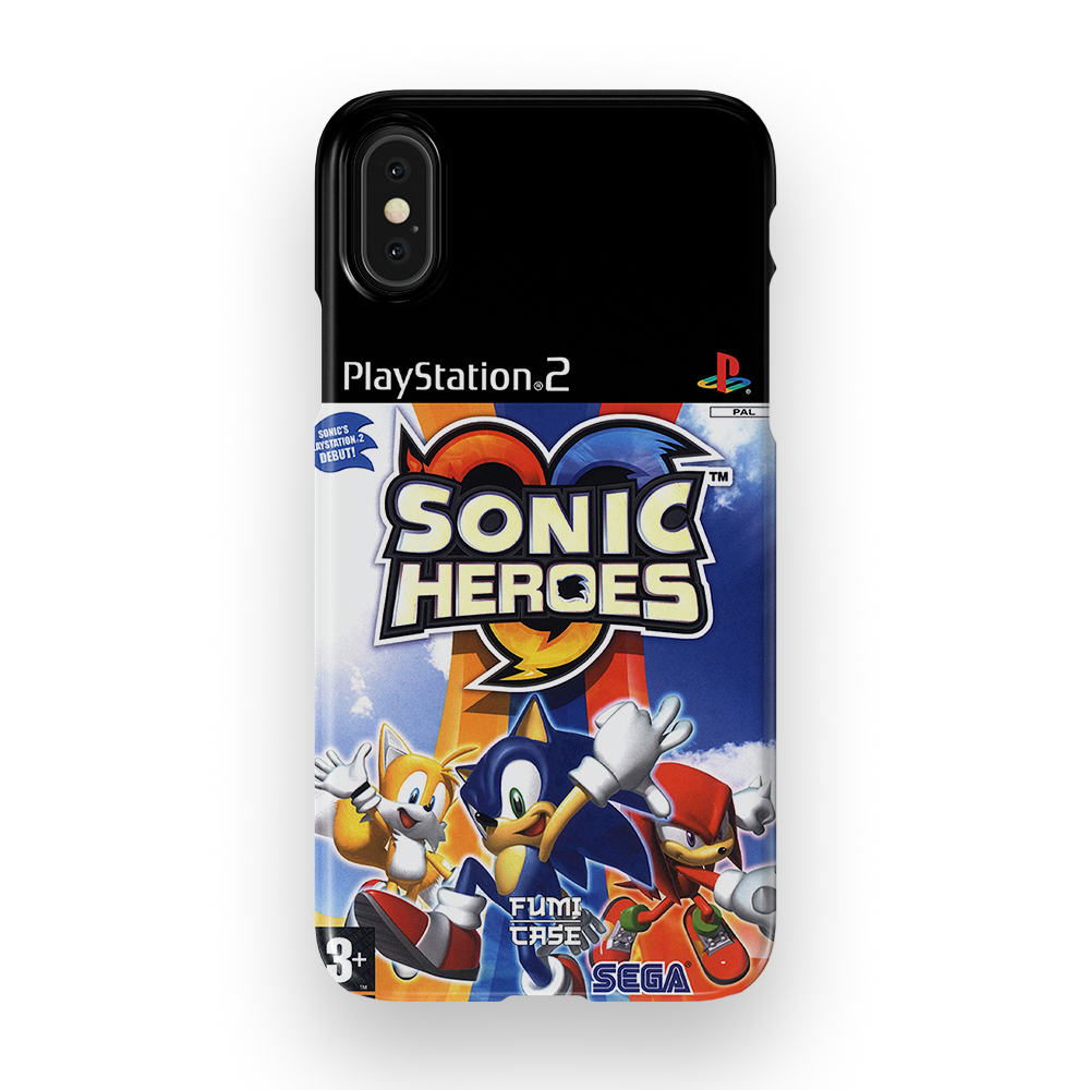 Sonic Heroes PS2 Cover - iPhone XS