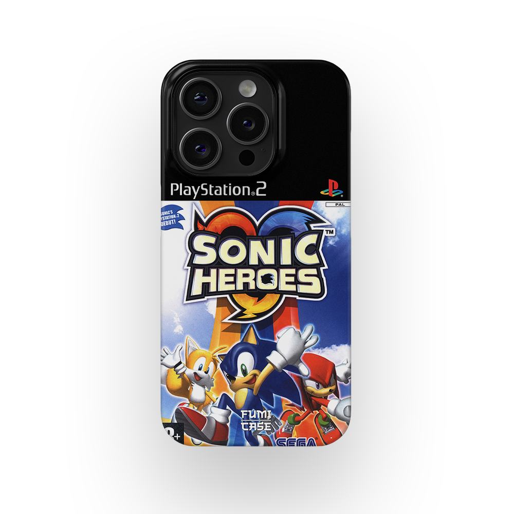 Sonic Heroes PS2 Cover - iPhone 15 Pro