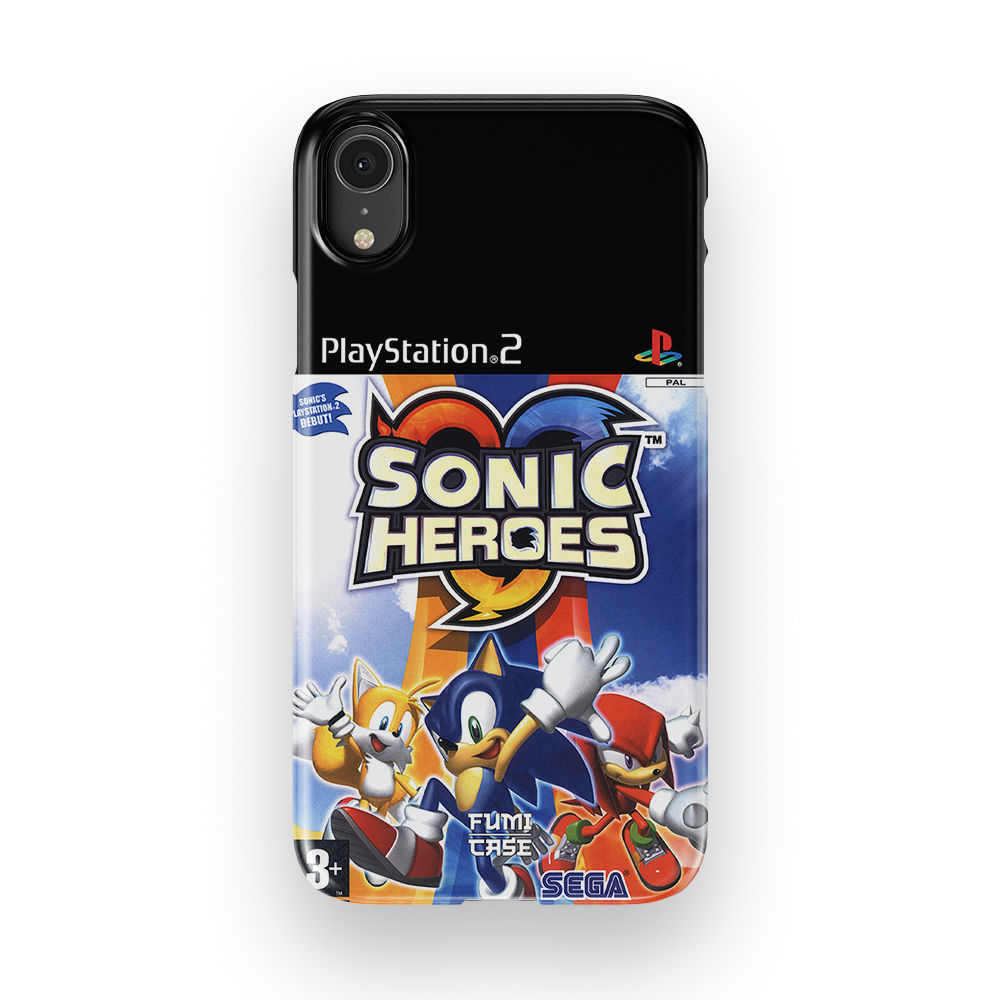 Sonic Heroes PS2 Cover - iPhone XR