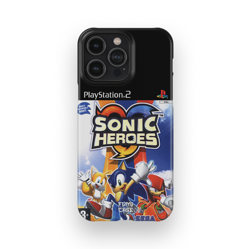 Sonic Heroes PS2 Cover - iPhone 14 Pro Max