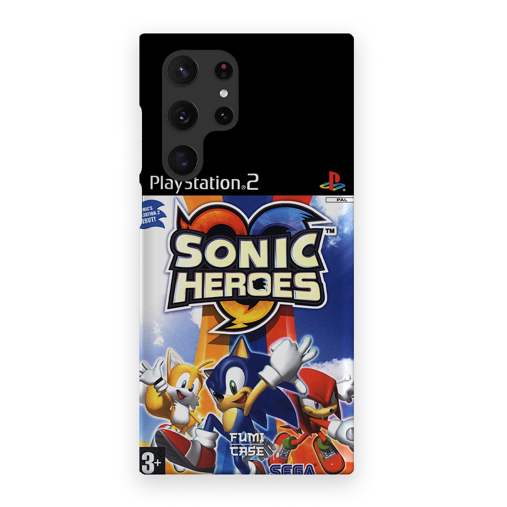 Sonic Heroes PS2 Cover - Galaxy S22 Ultra