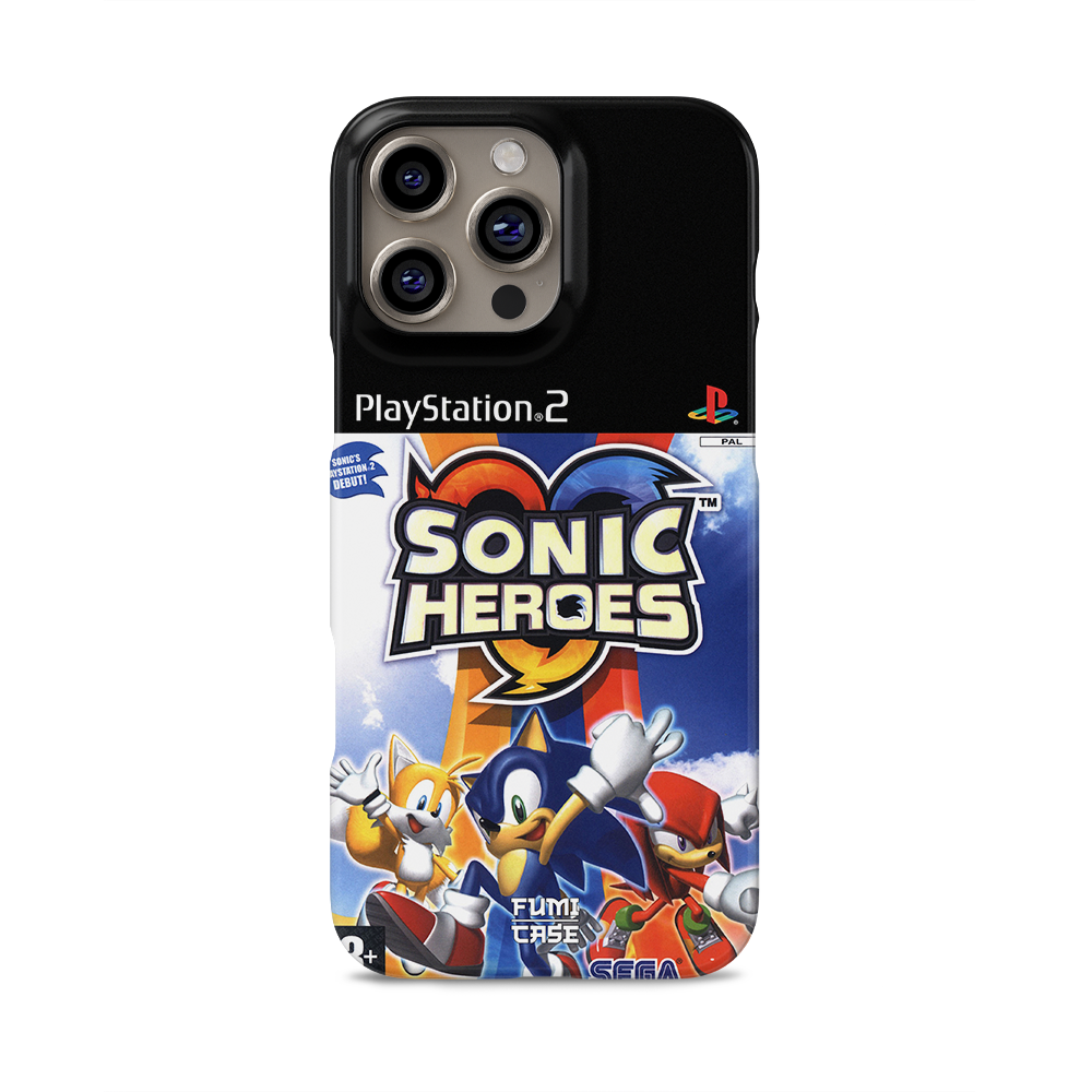 Sonic Heroes PS2 Cover - iPhone 16 Pro Max