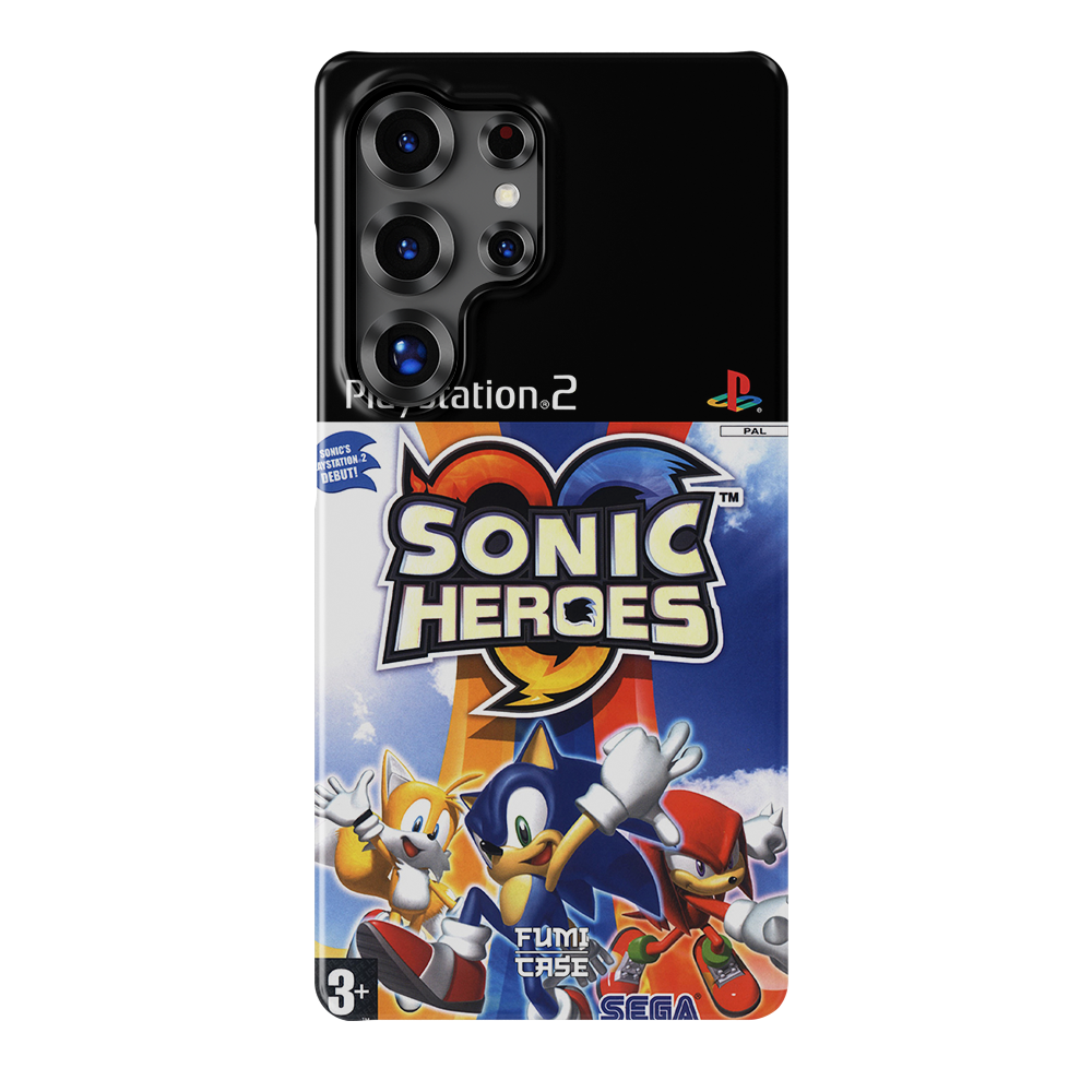 Sonic Heroes PS2 Cover - Galaxy S26 Ultra