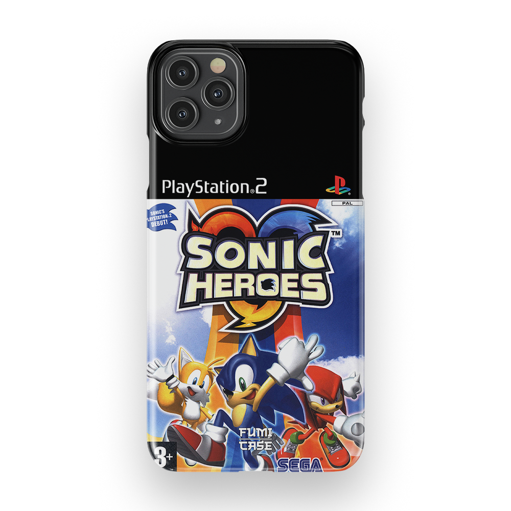 Sonic Heroes PS2 Cover - iPhone 11 Pro Max