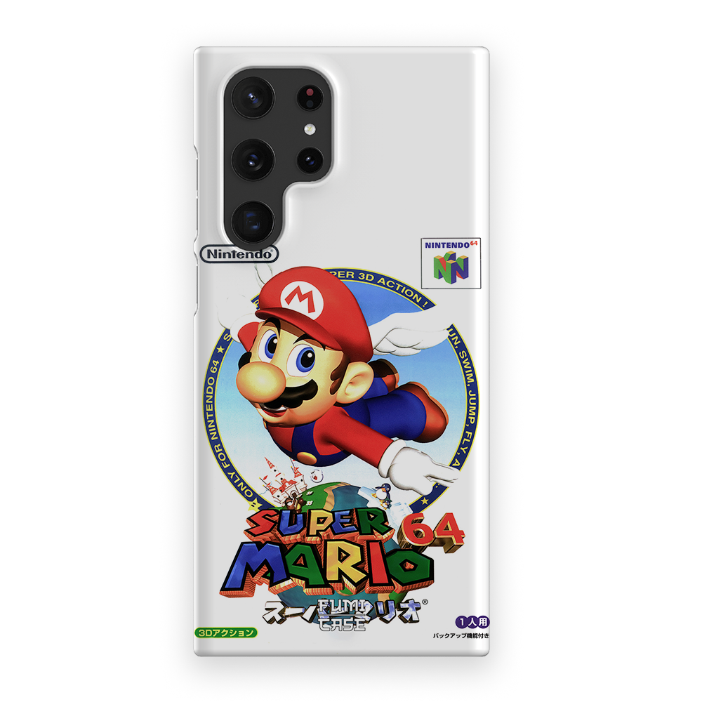 Super Mario 64 Japanese Cover - Galaxy S22 Ultra