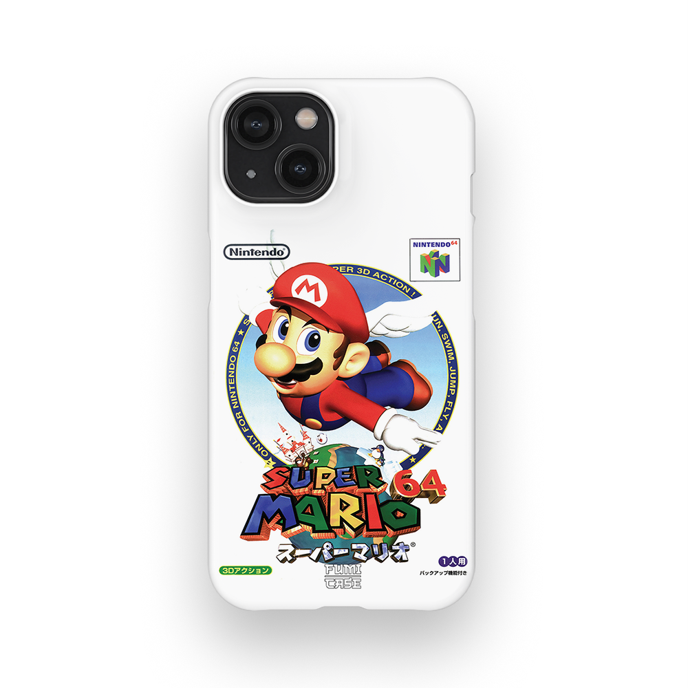 Super Mario 64 Japanese Cover - iPhone 14