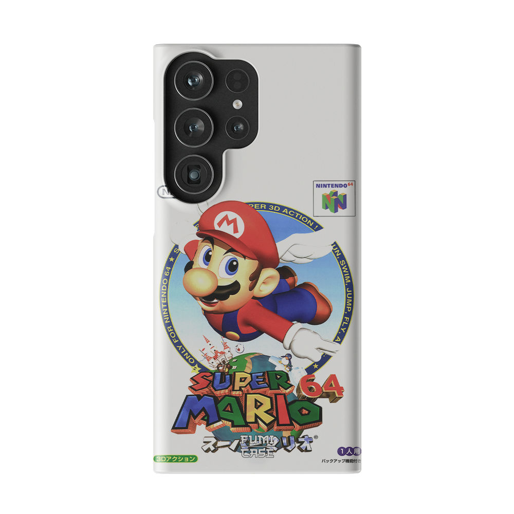 Super Mario 64 Japanese Cover - Galaxy S23 Ultra