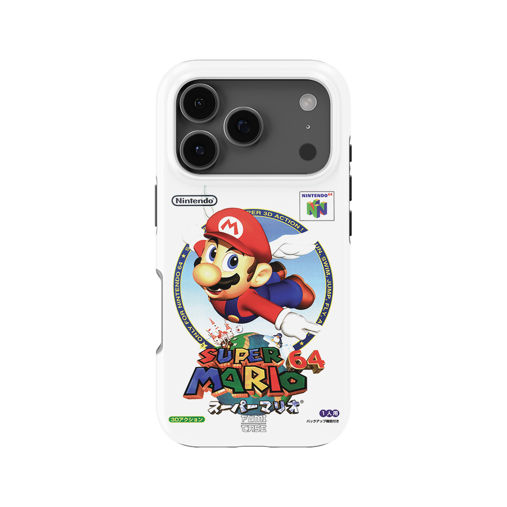 Super Mario 64 Japanese Cover - iPhone 17 Pro