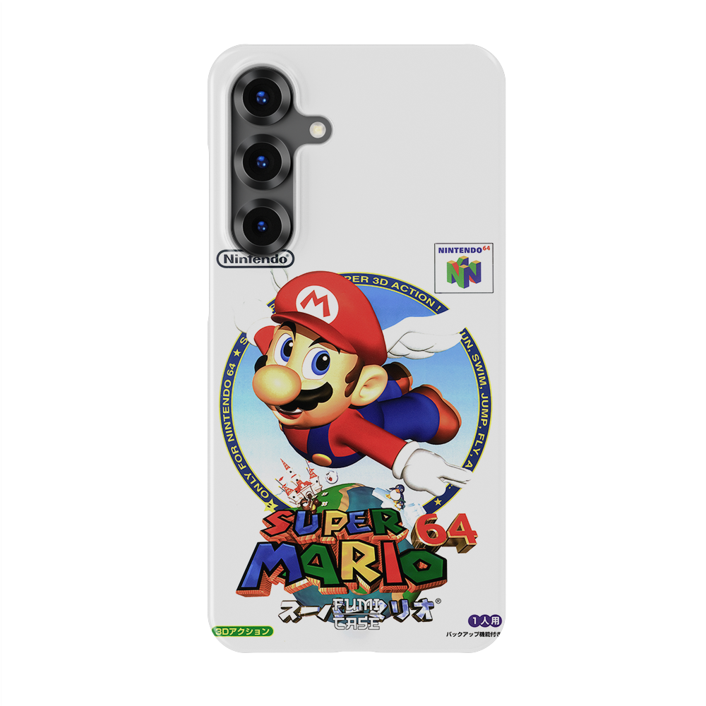 Super Mario 64 Japanese Cover - Galaxy S26 Plus