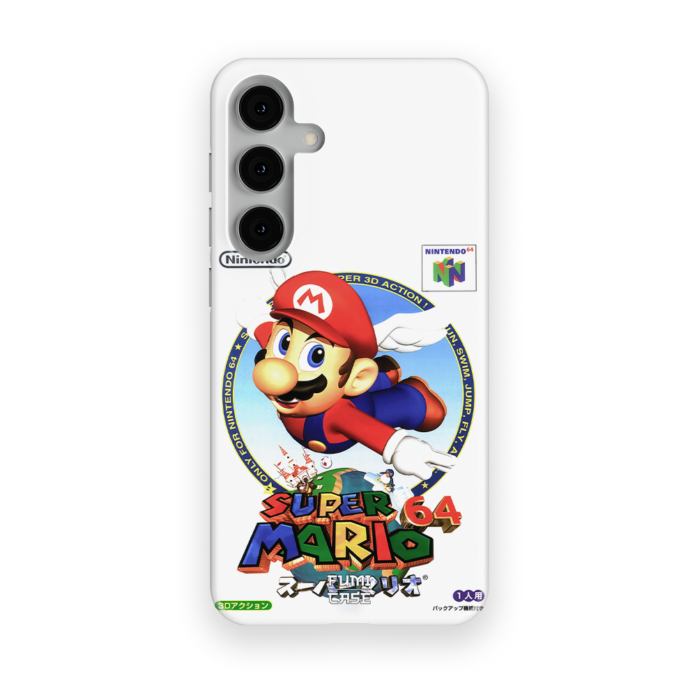 Super Mario 64 Japanese Cover - Galaxy S24 Plus