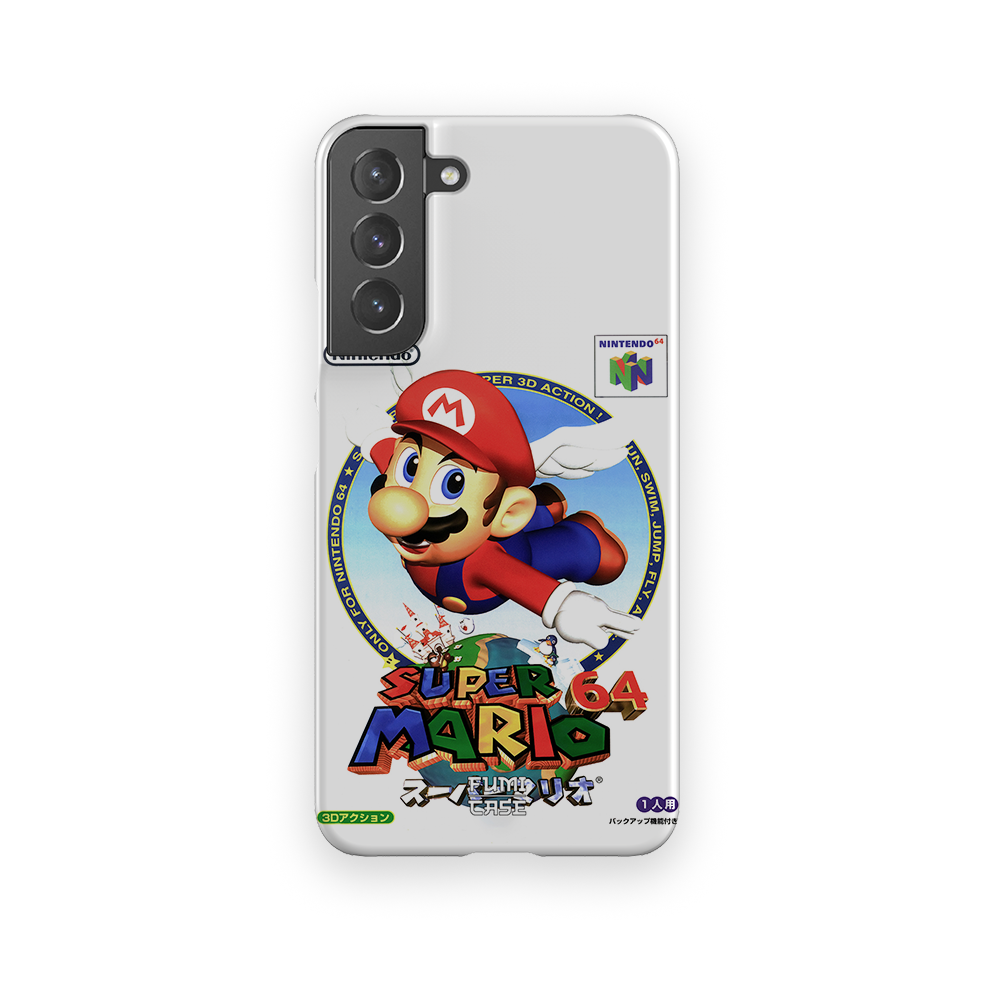 Super Mario 64 Japanese Cover - Galaxy S22 Plus