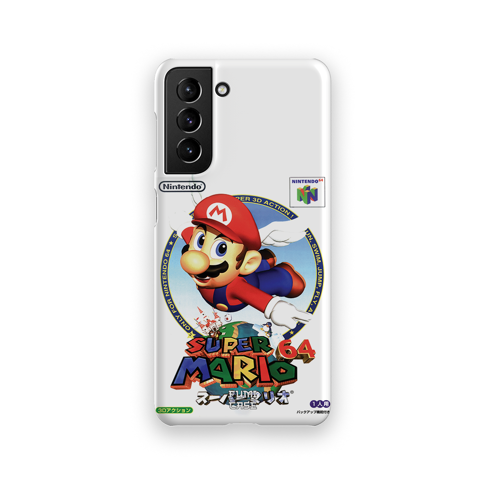 Super Mario 64 Japanese Cover - Galaxy S21