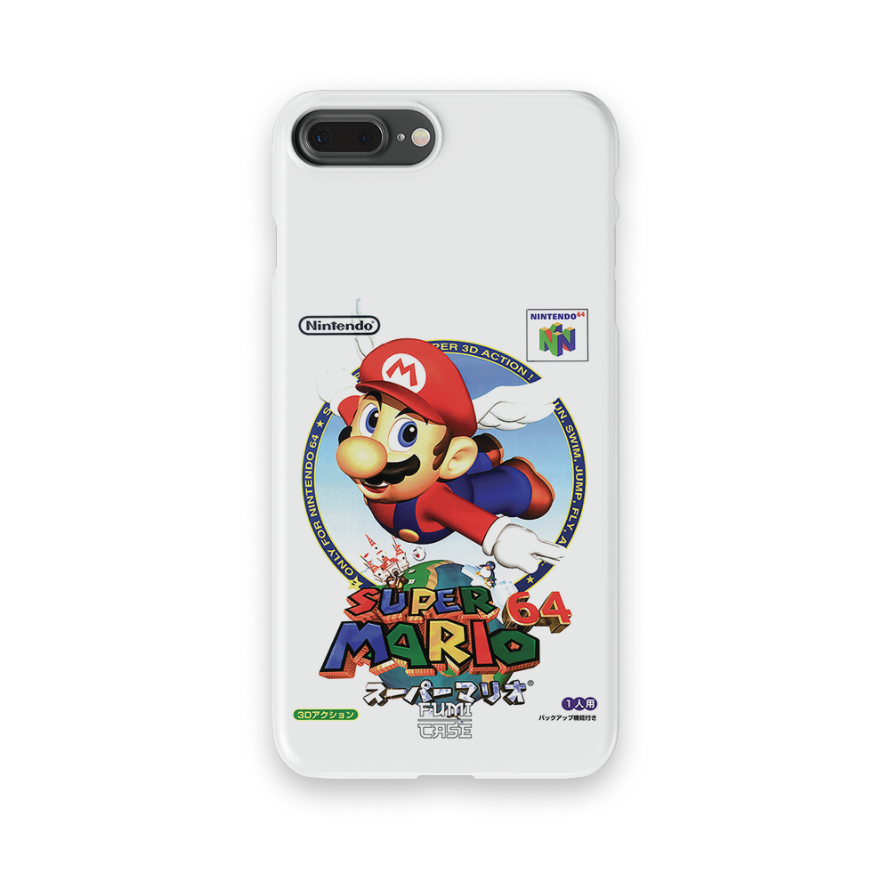 Super Mario 64 Japanese Cover - iPhone 8 Plus