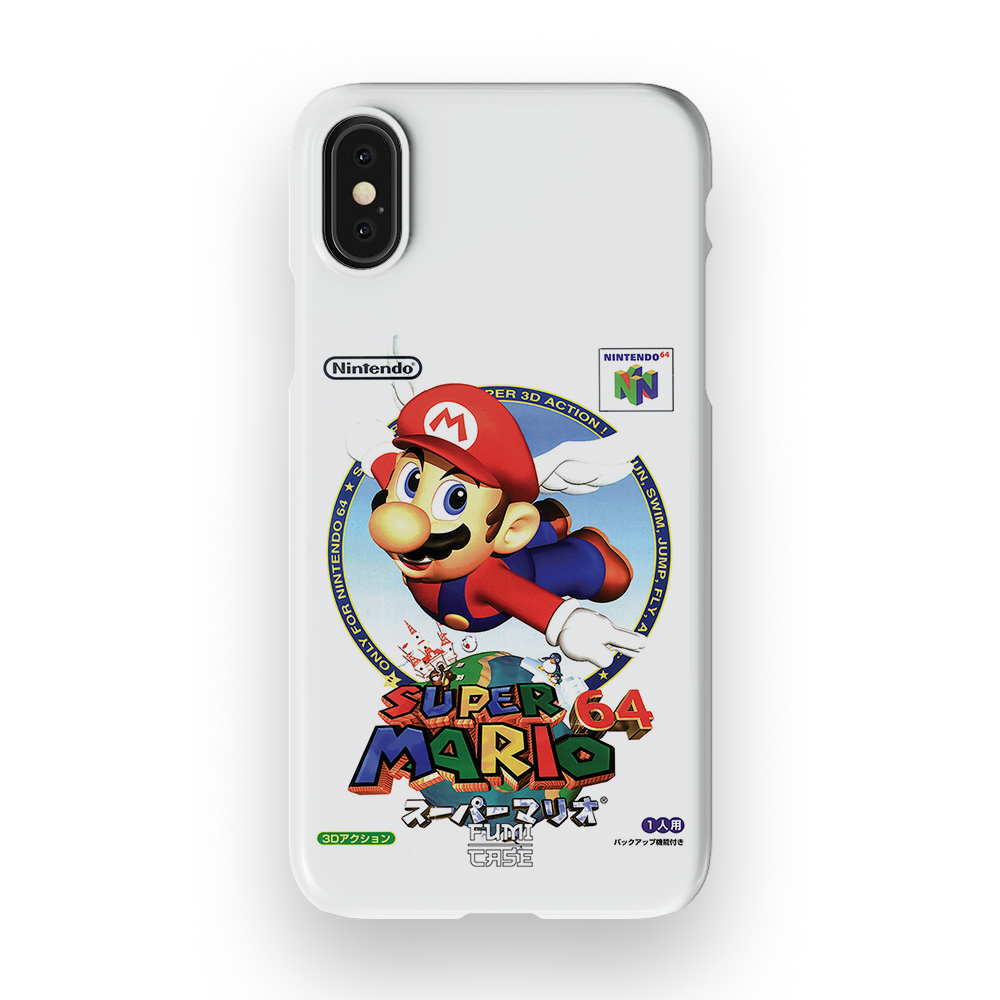 Super Mario 64 Japanese Cover - iPhone XS