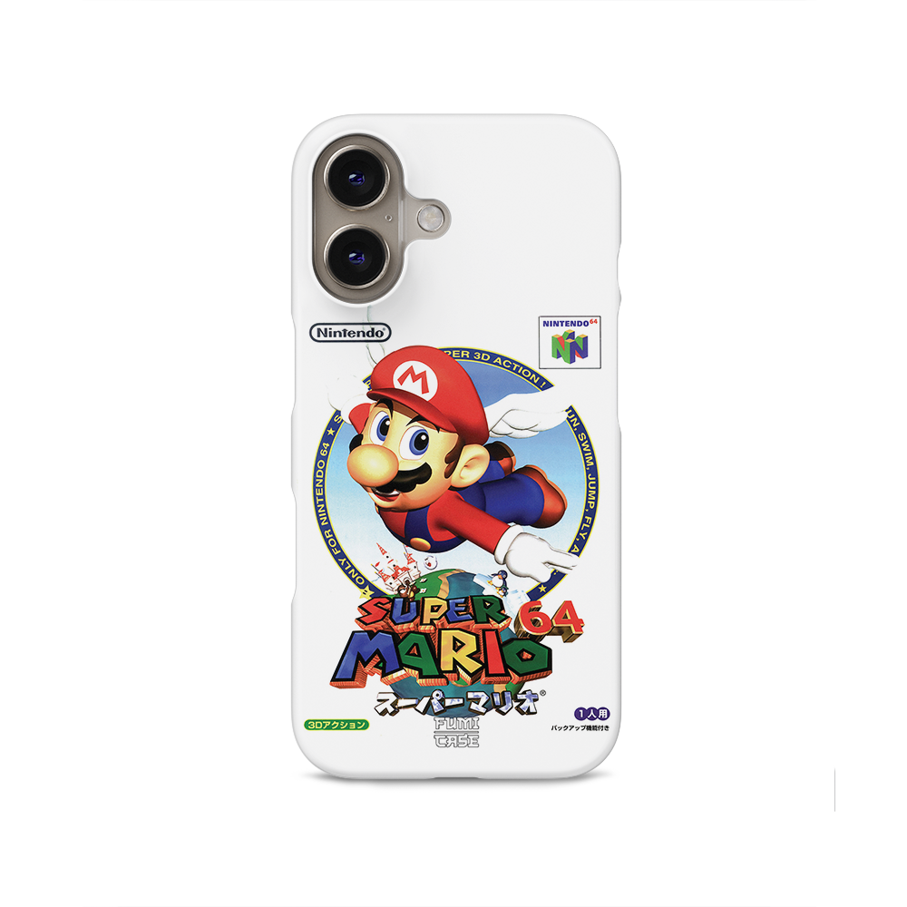 Super Mario 64 Japanese Cover - iPhone 16