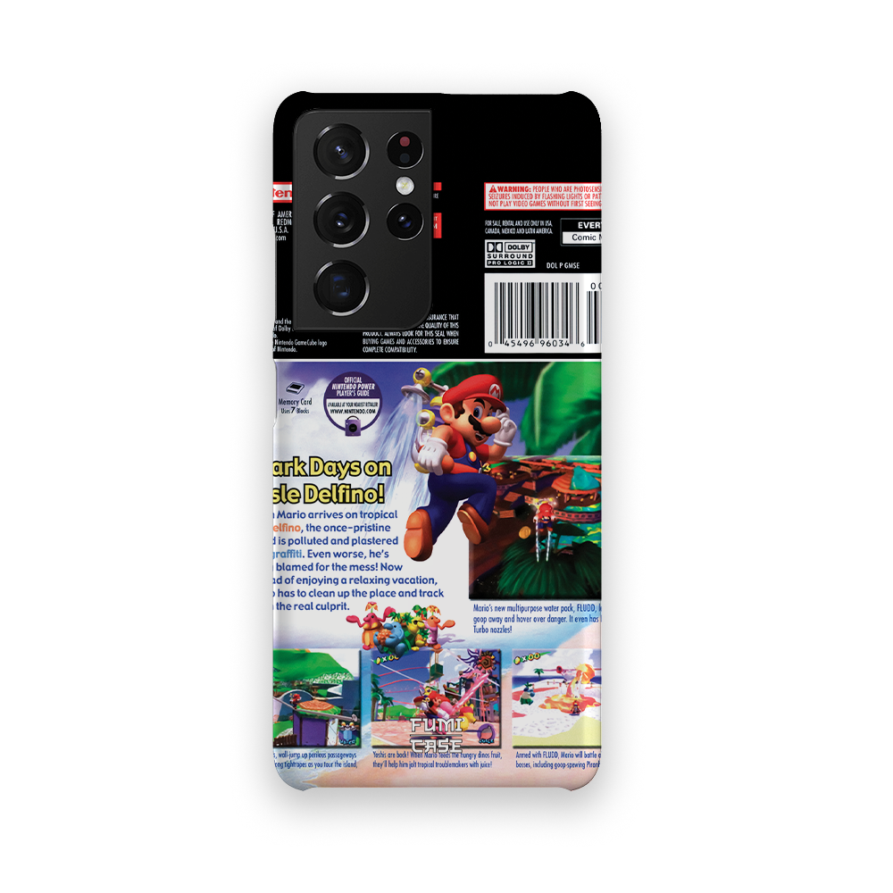 Super Mario Sunshine Back Cover - Galaxy S21 Ultra