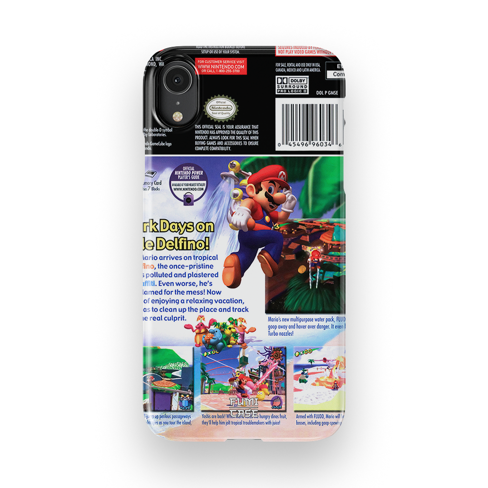 Super Mario Sunshine Back Cover - iPhone XR