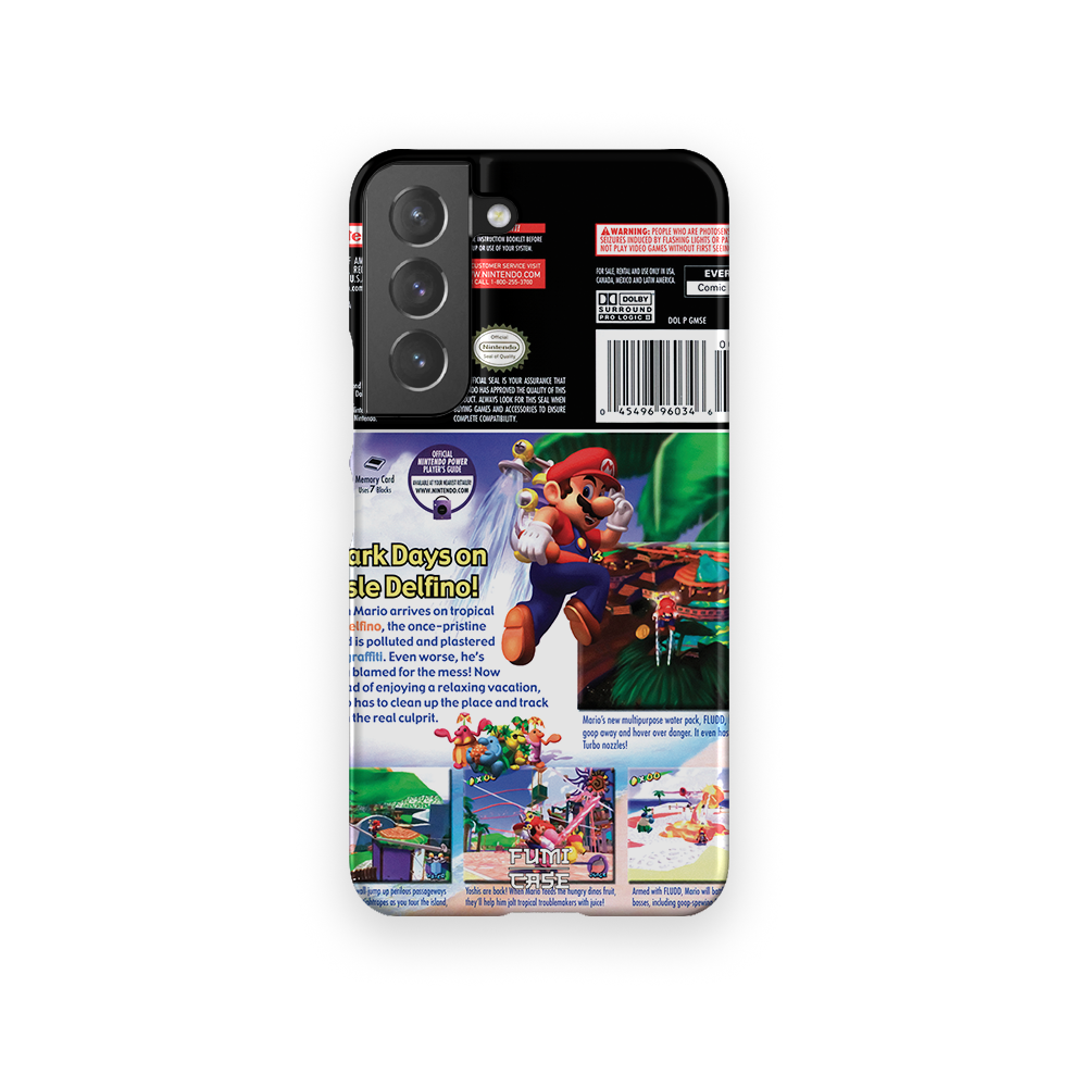 Super Mario Sunshine Back Cover - Galaxy S22