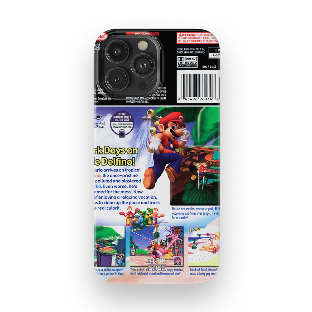 Super Mario Sunshine Back Cover - iPhone 13 Pro Max