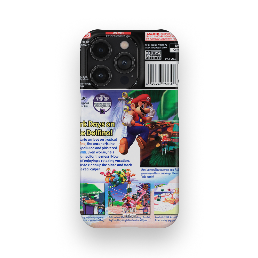 Super Mario Sunshine Back Cover - iPhone 14 Pro