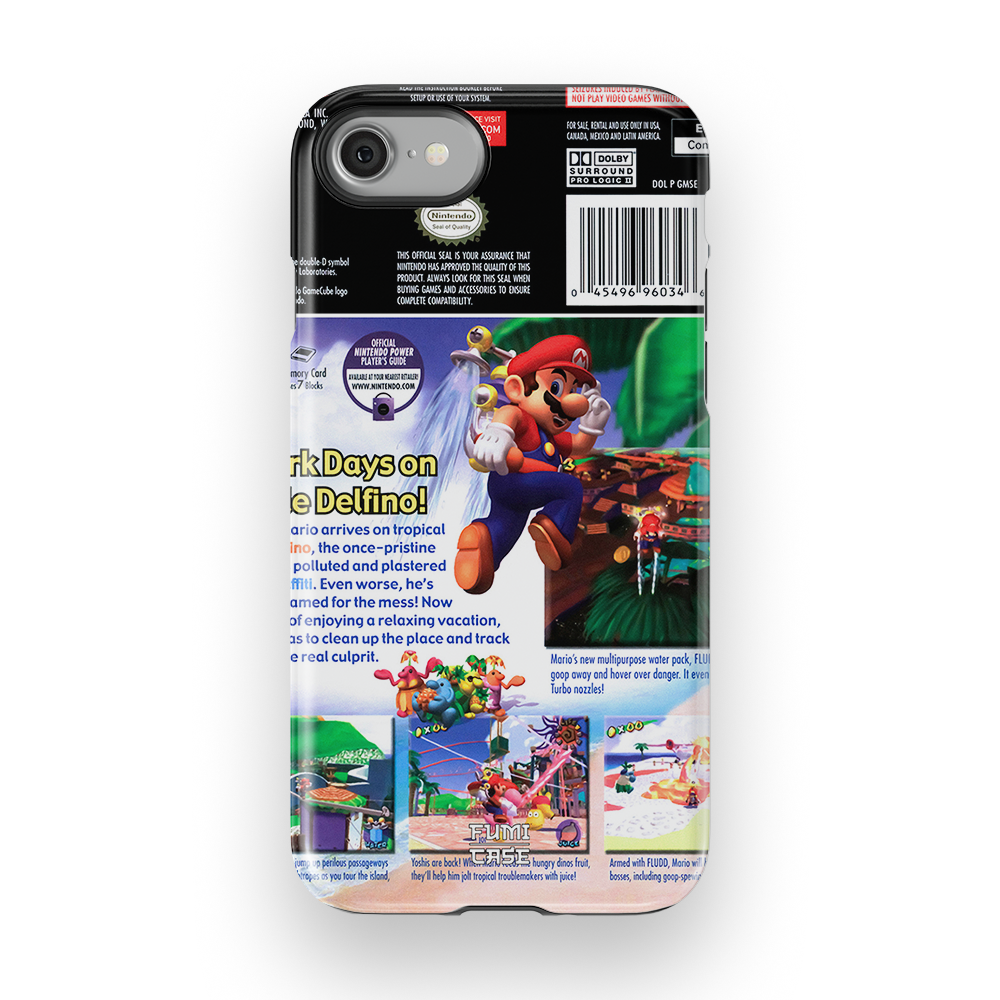 Super Mario Sunshine Back Cover - iPhone 8