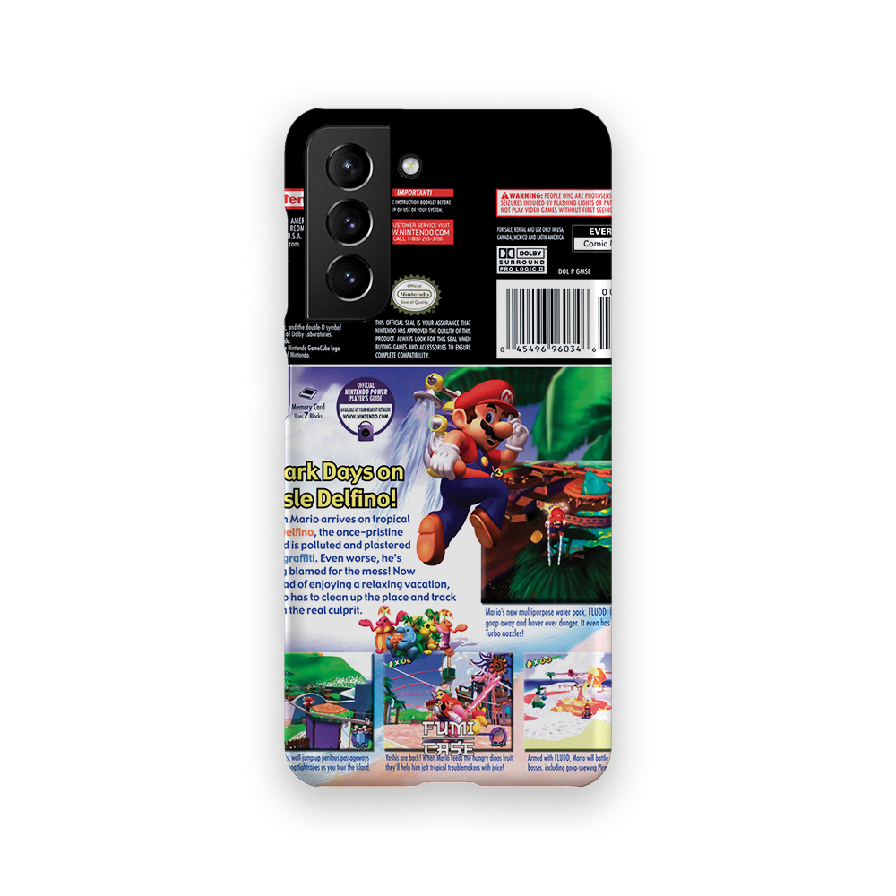 Super Mario Sunshine Back Cover - Galaxy S21