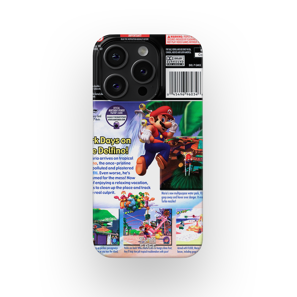 Super Mario Sunshine Back Cover - iPhone 15 Pro