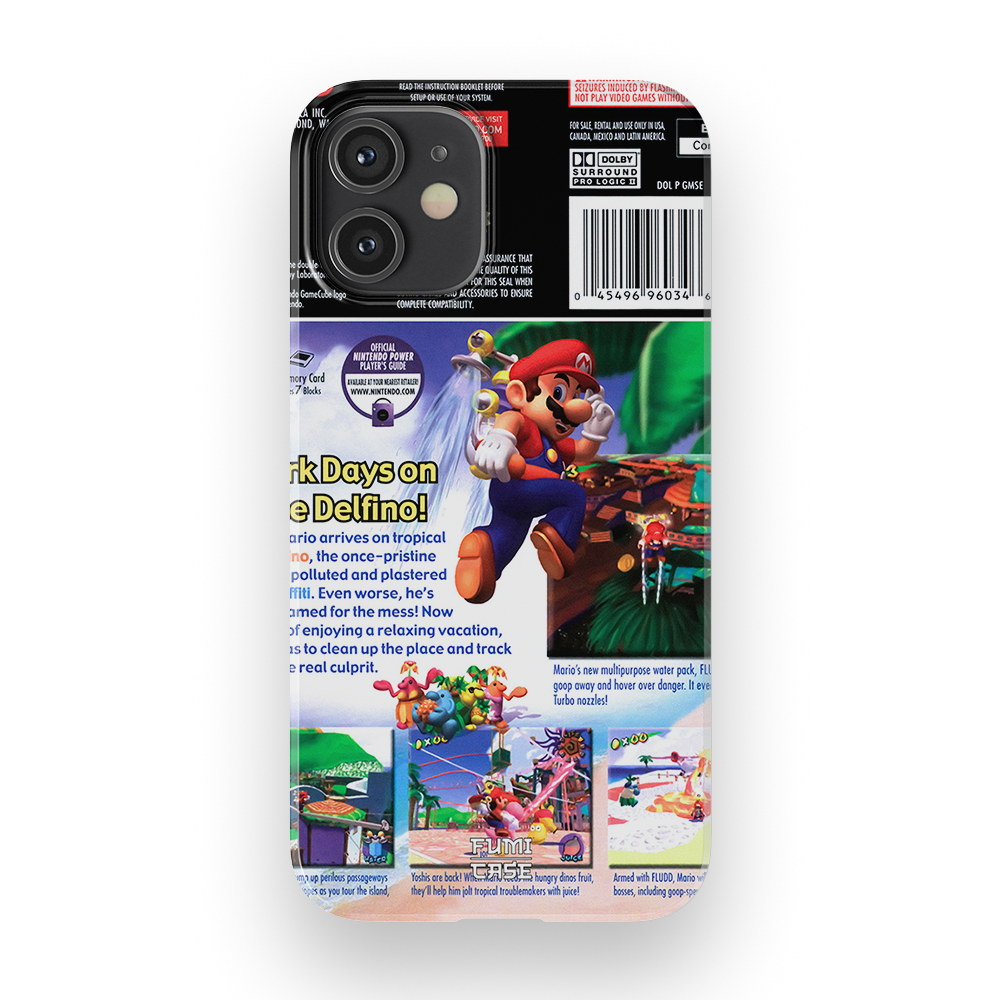 Super Mario Sunshine Back Cover - iPhone 12 Mini