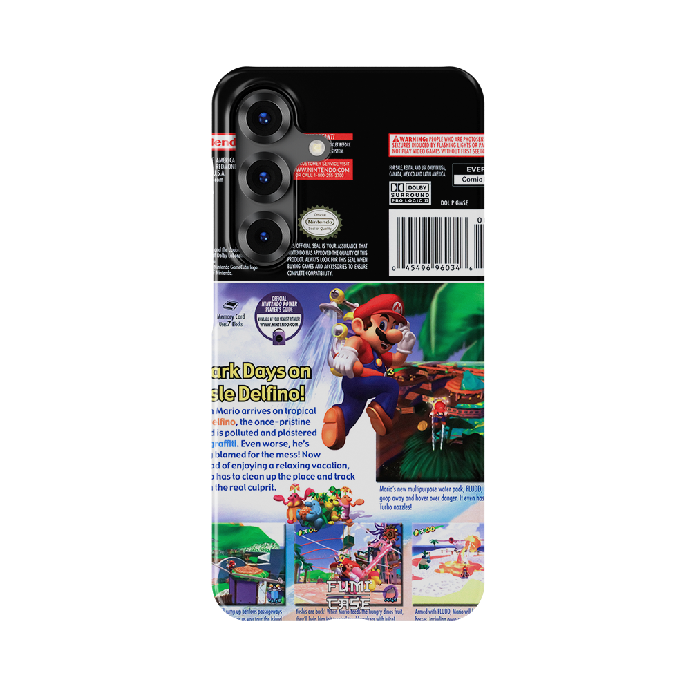 Super Mario Sunshine Back Cover - Galaxy S26
